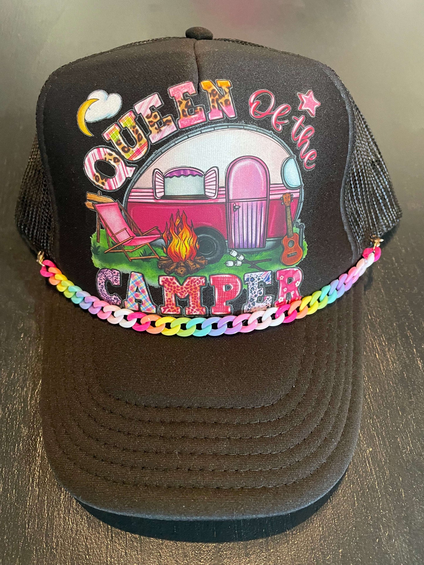 Queen of the Camper Trucker Hat - Style Junkie Boutique