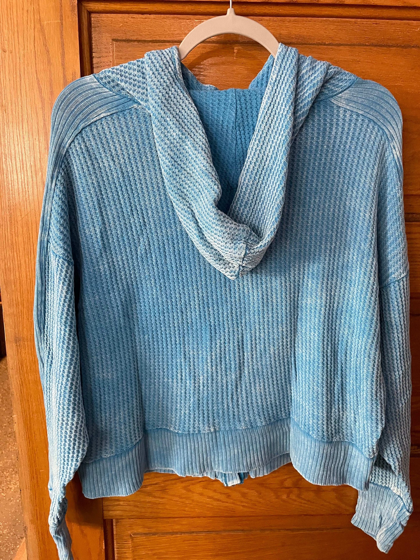 Acid Washed Jacket - Deep Sky