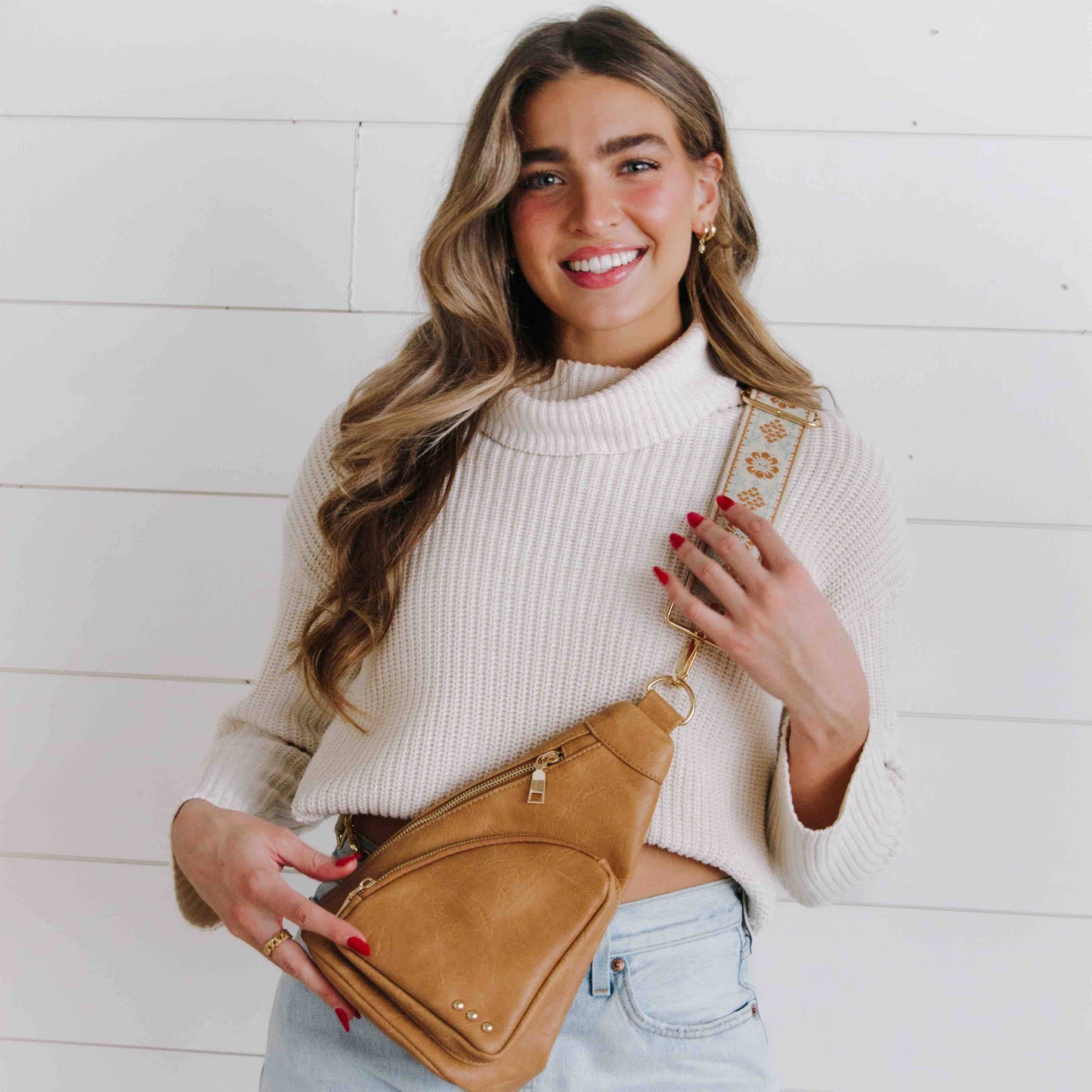 Pretty Simple - Austin Sling Bag - Cream