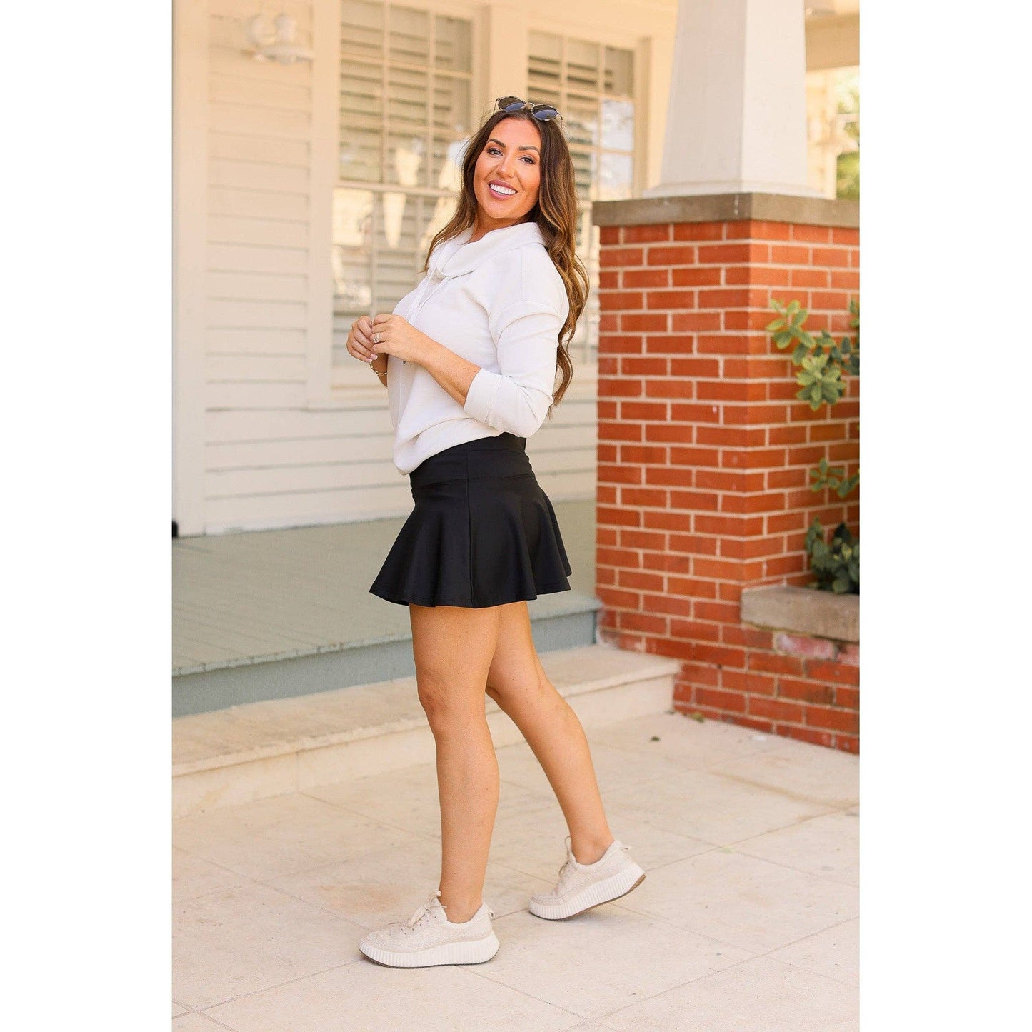 Black Skort