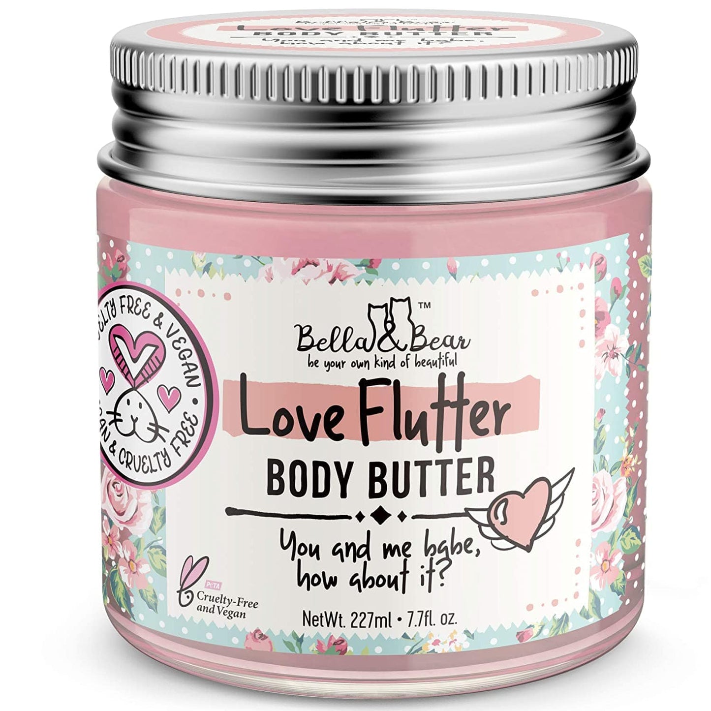 Bella & Bear - Love Flutter Body Butter Moisturizer Lotion 6.7oz