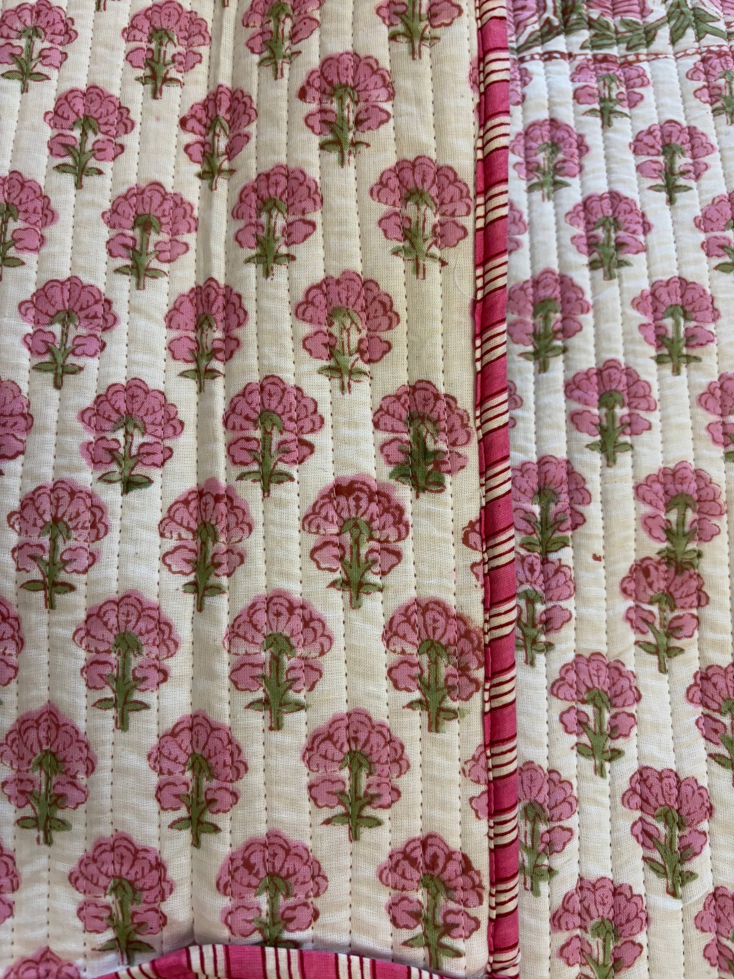 Pink Floral Tote