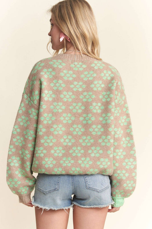 Floral Sweater
