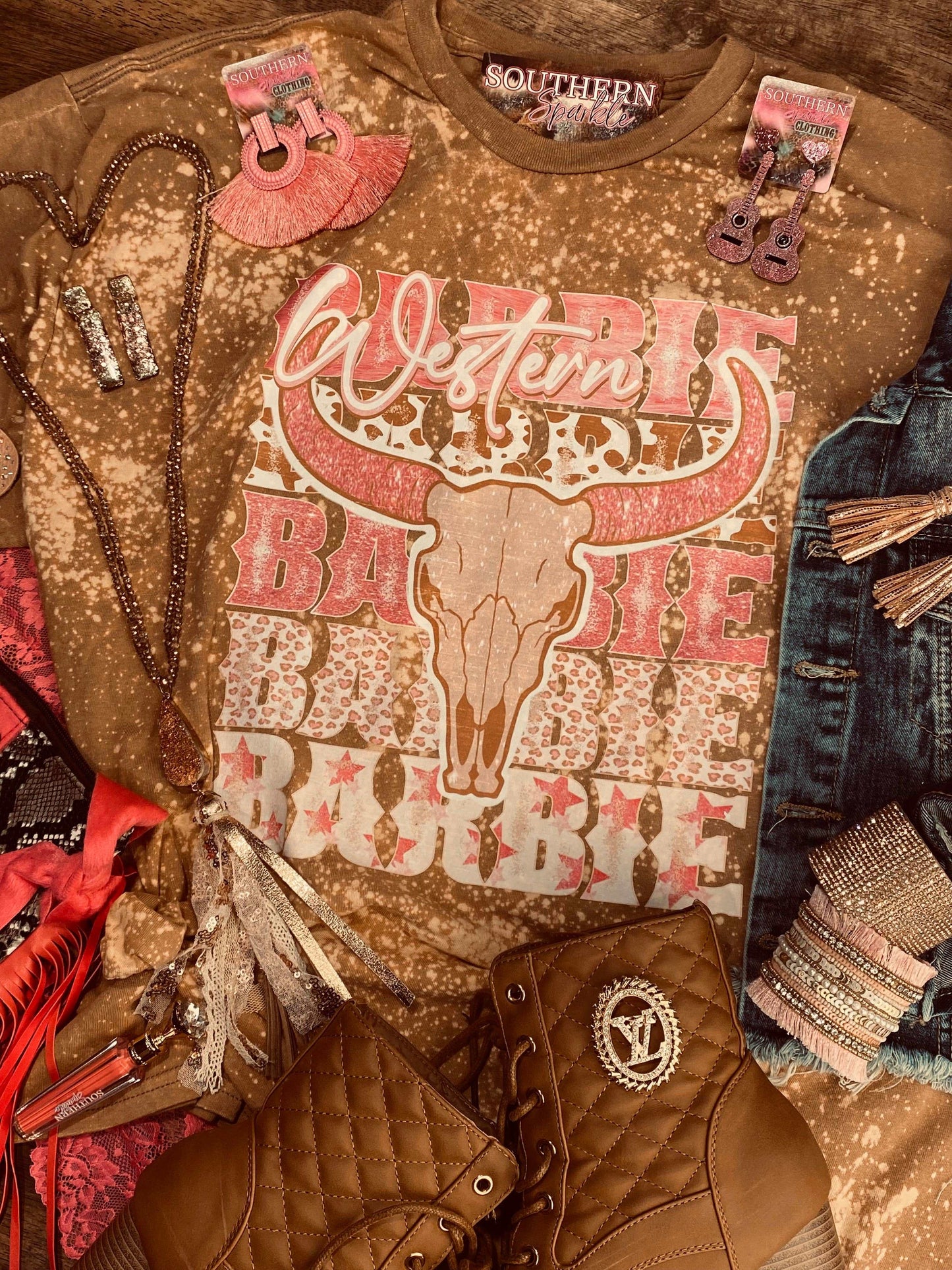 Western Barbie Tee