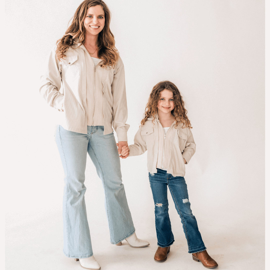 Mommy & Me Khaki Jacket