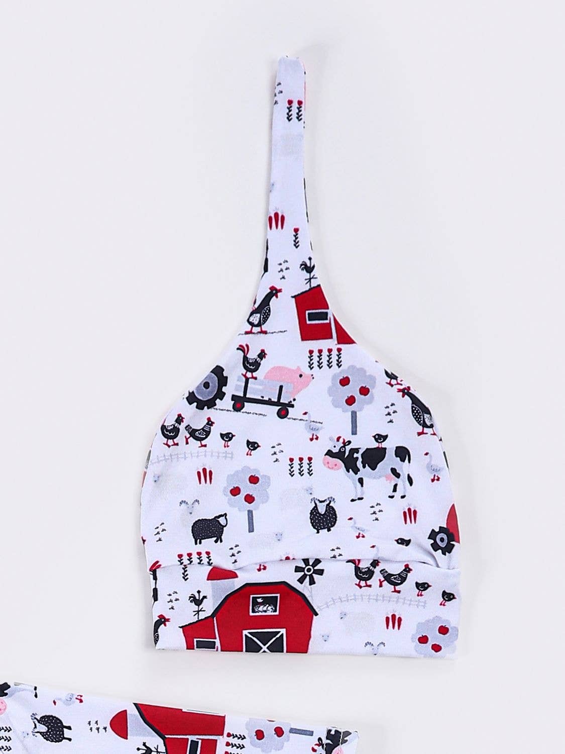 Red Barn Gown