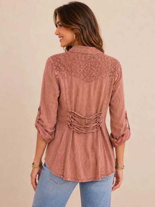 Crochet Lace Blouse