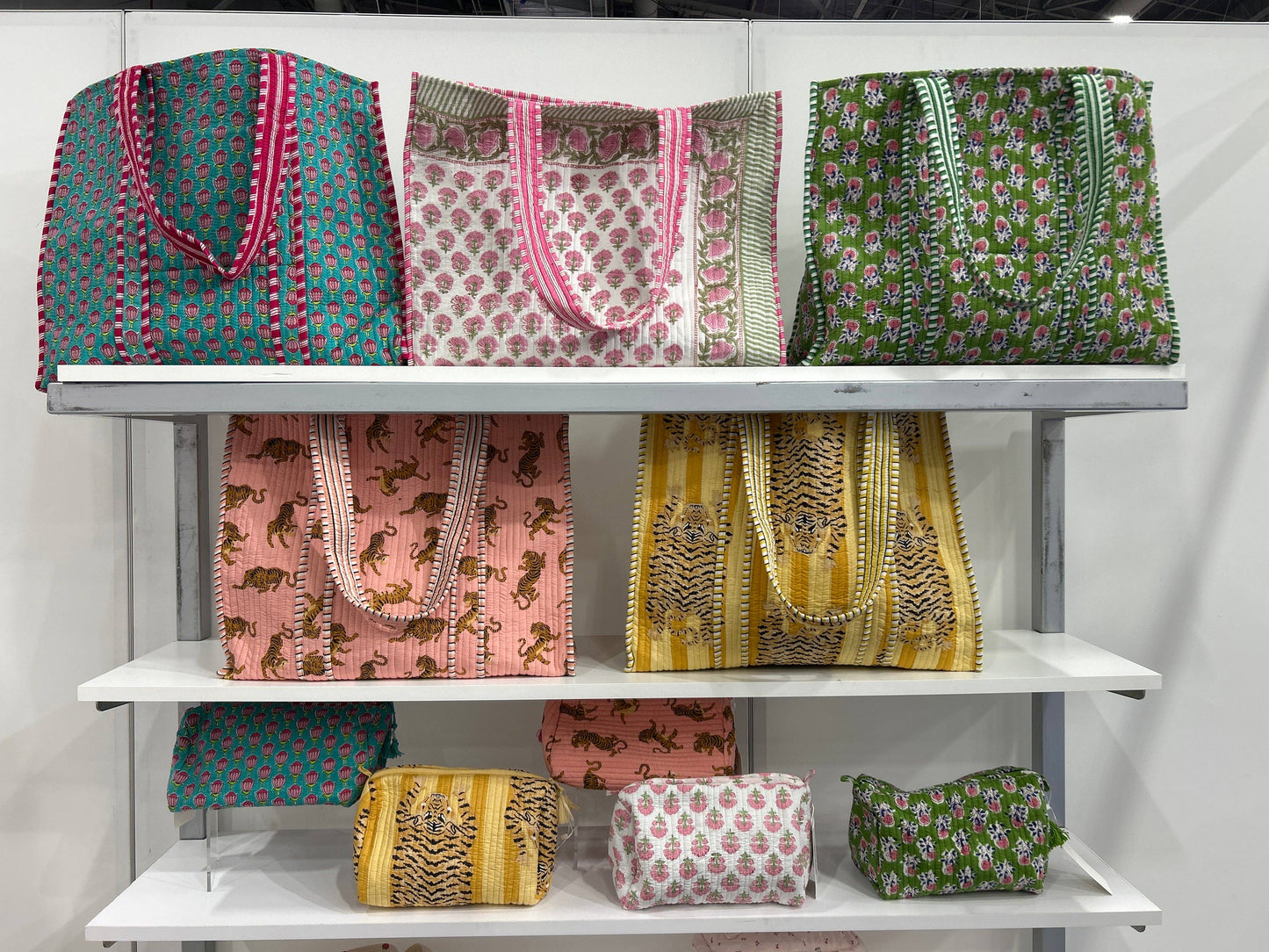 Pink Floral Tote