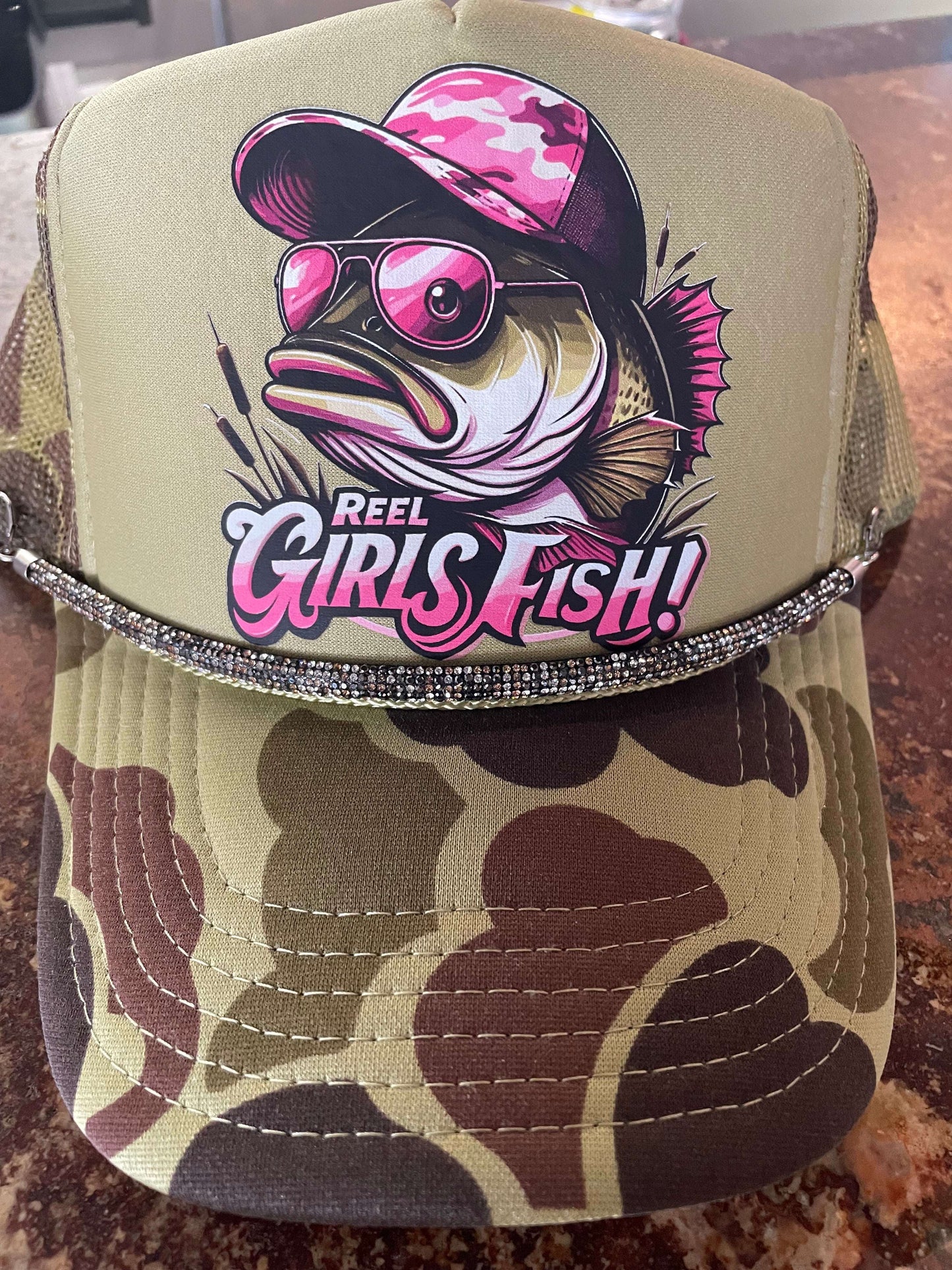 Reel Girls Fish Trucker Hat - Style Junkie Boutique