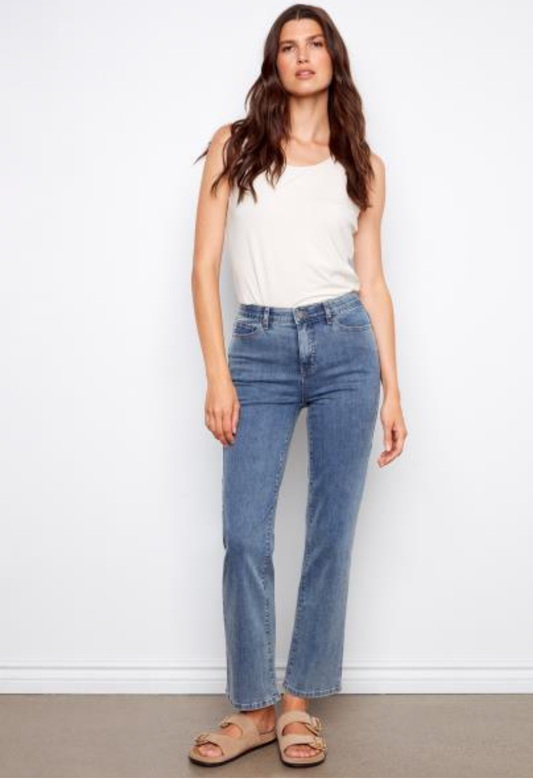 Charlie B Straight Jeans Medium Wash