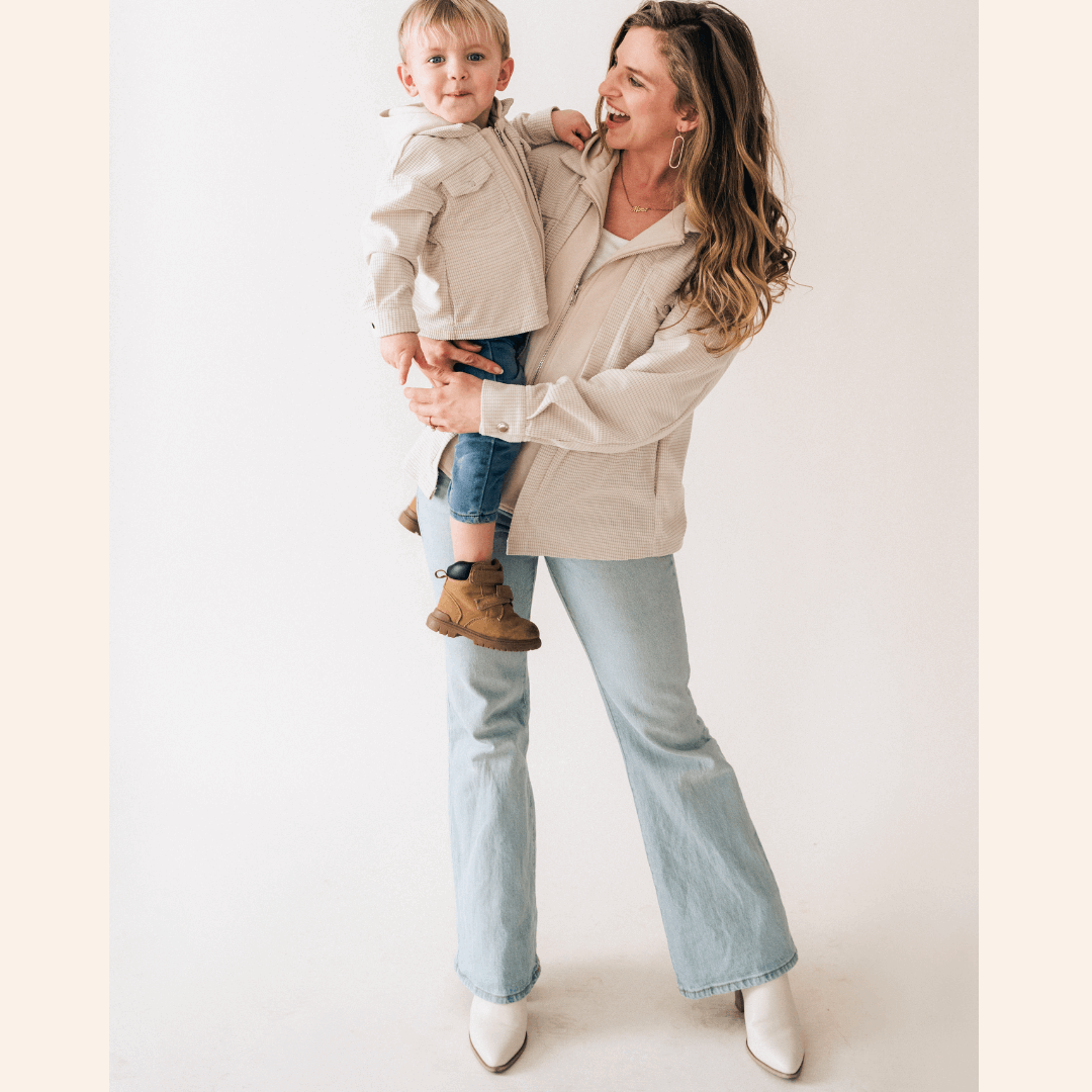 Mommy & Me Khaki Jacket
