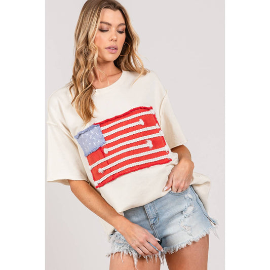 Flag Patch Top