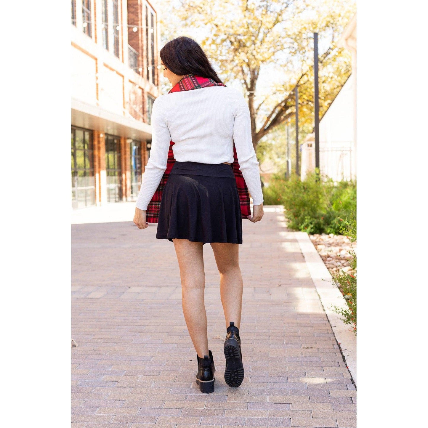 Black Skort