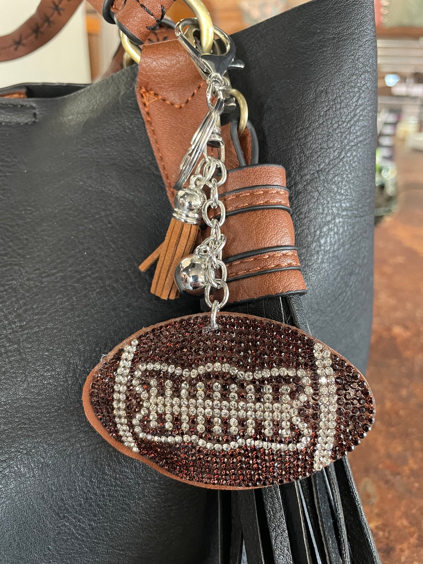 Football Charm / Key Chain