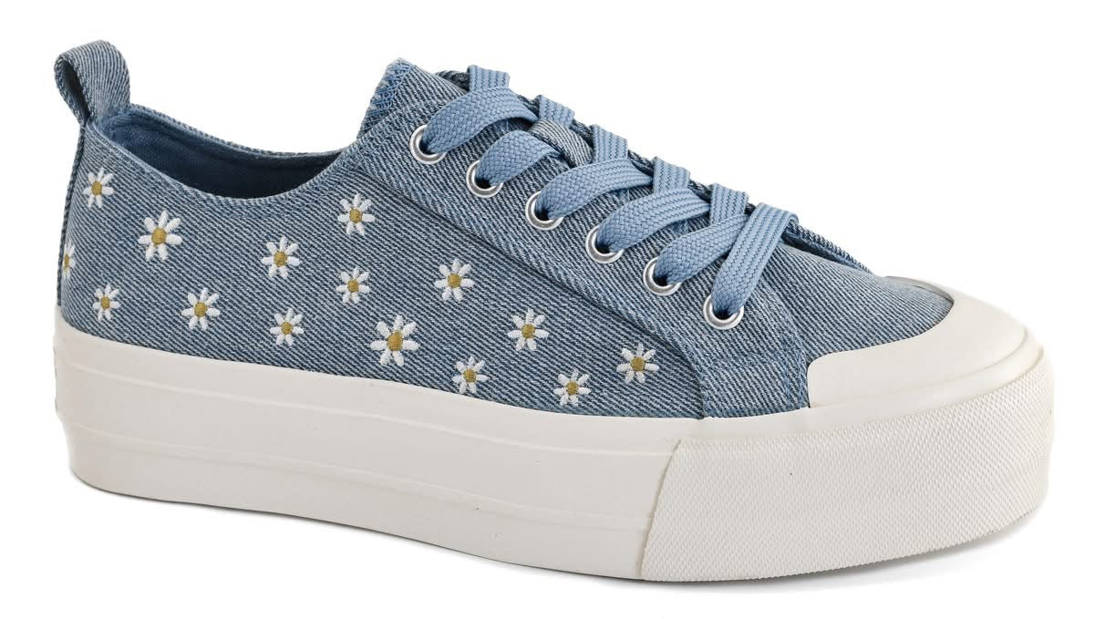 Corky's Take the Lead Sneaker - Denim Daisy