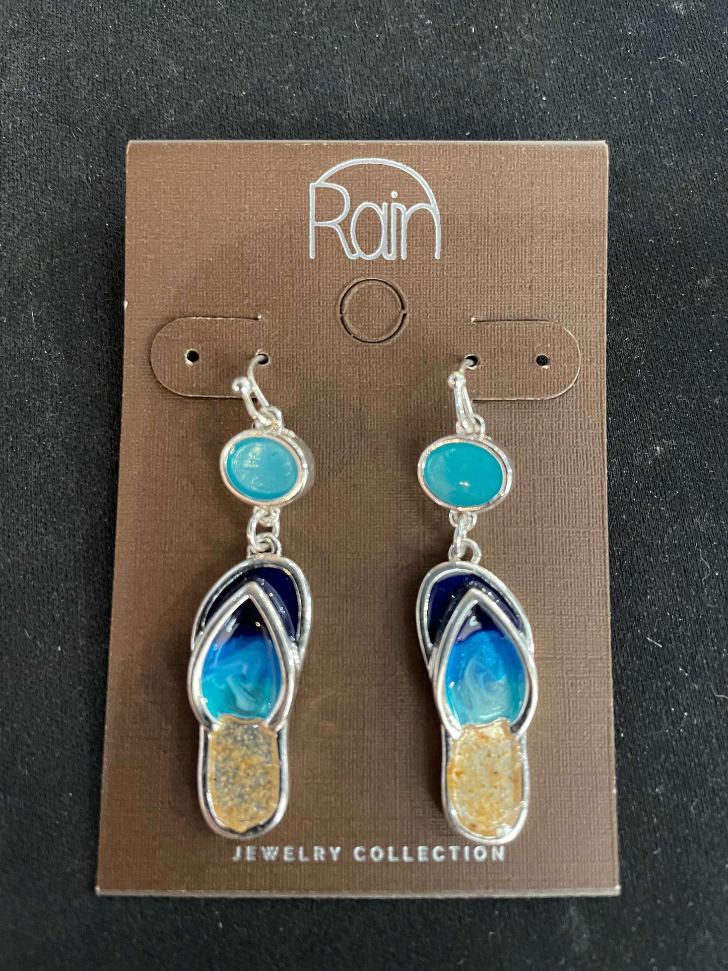 Summer Sandbar Flip Flop Earrings - Style Junkie Boutique