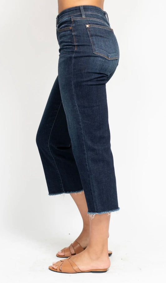 High Rise Cropped Wide