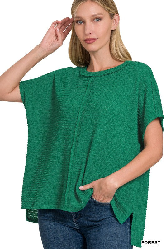 Dolman Sleeve Top - Green