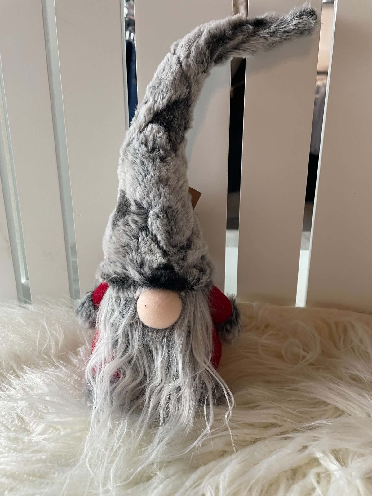 Red Holiday Shelf Sitter Gnome