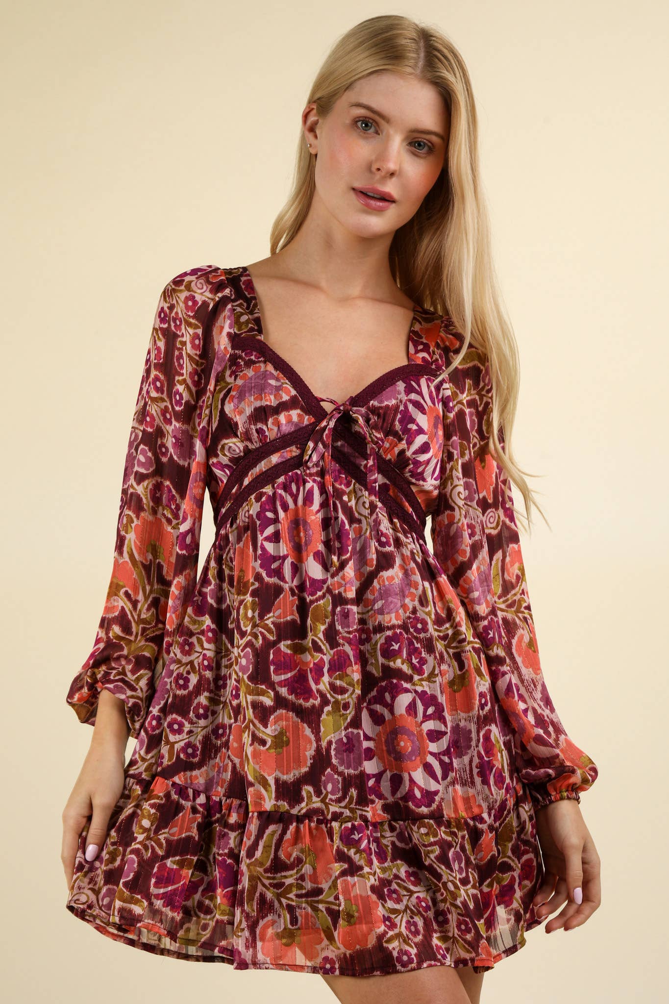 Floral Mini Dress