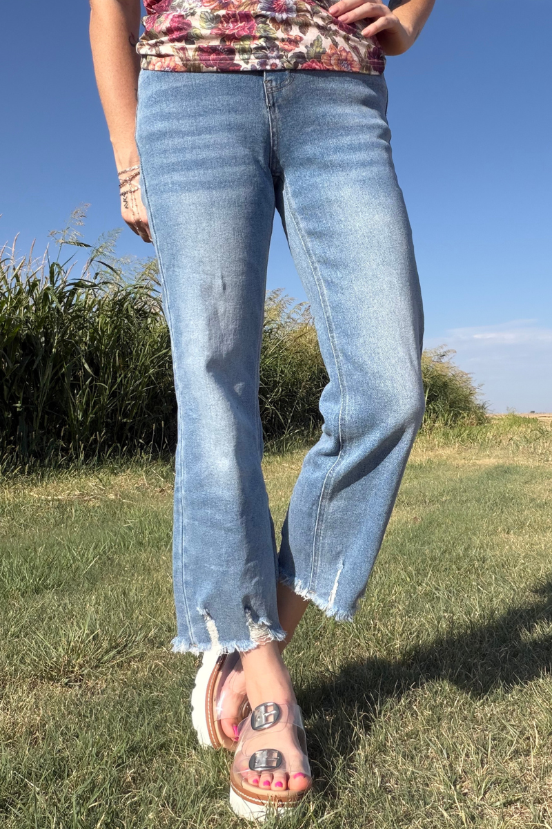 Outlaw Crop Jeans