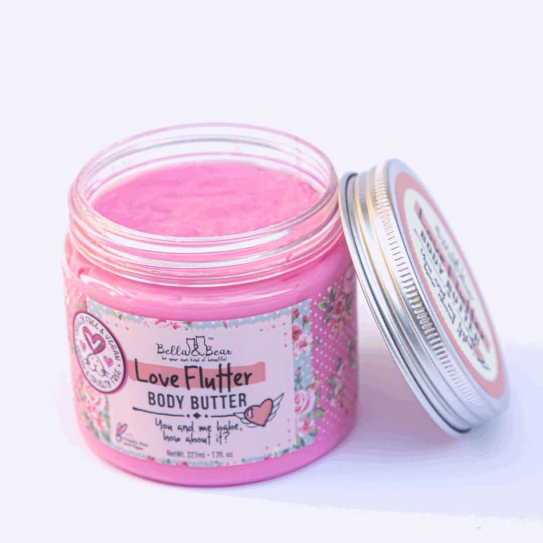 Bella & Bear - Love Flutter Body Butter Moisturizer Lotion 6.7oz
