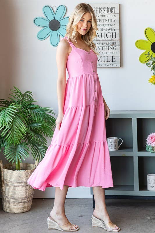 Flowy Pink Dress