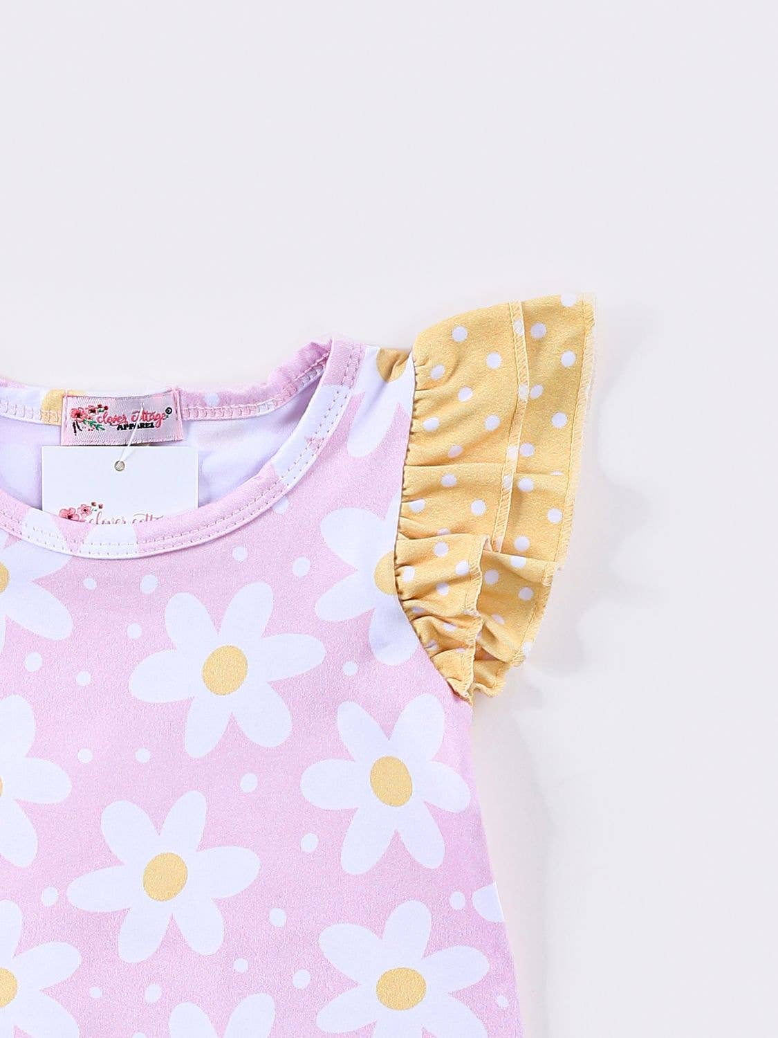 Pink Daisy Romper