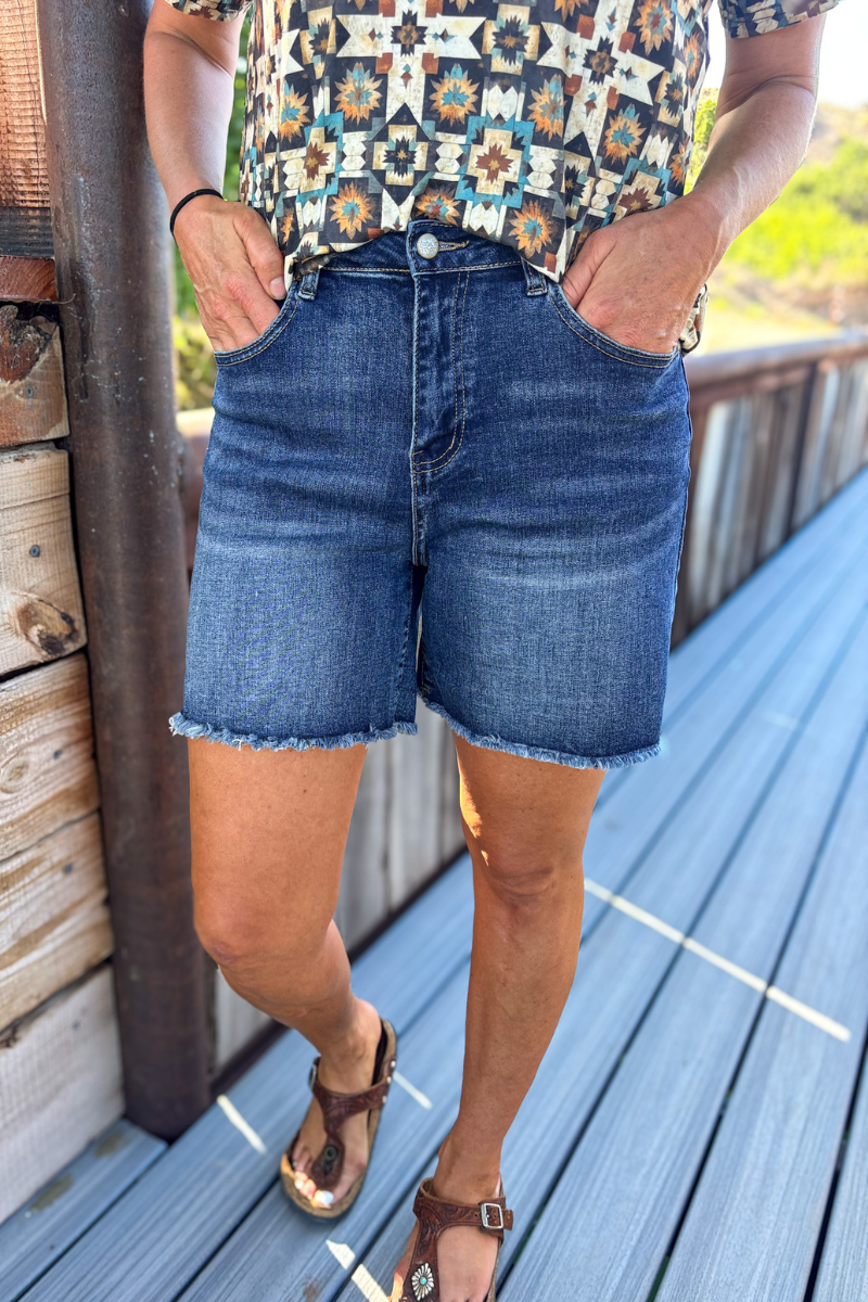Bermuda Denim Shorts