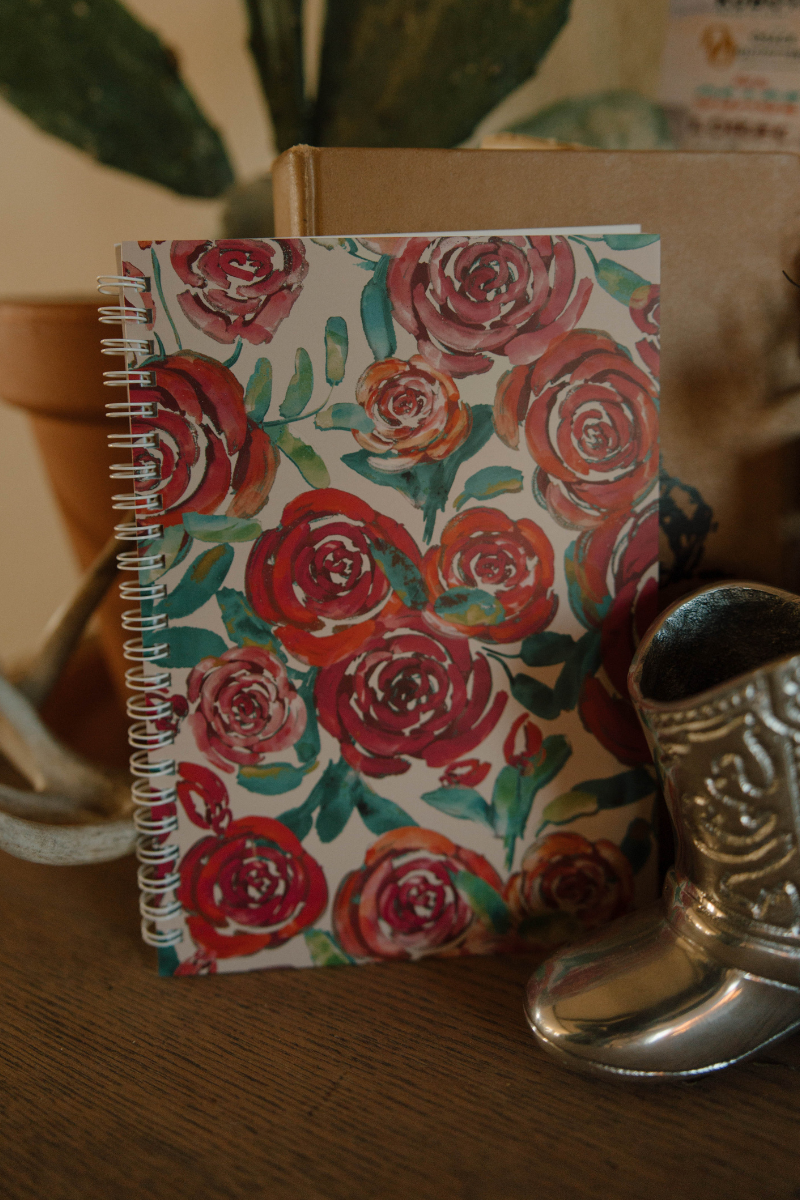 Floral Small Notebook