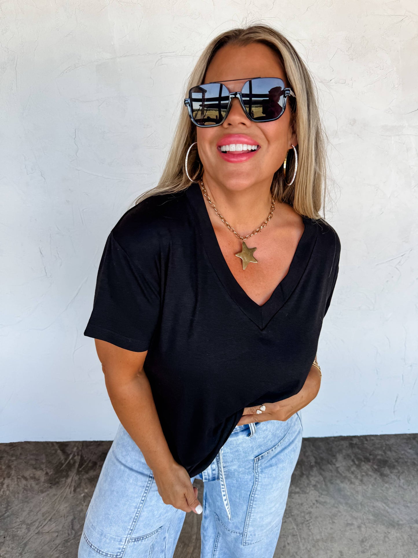 Boyfriend Tee - Black