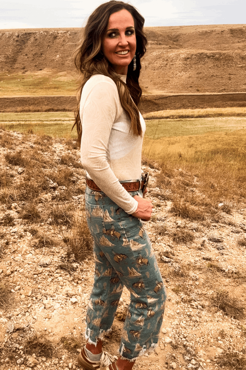 Cowboy Canyon Jeans - Style Junkie Boutique