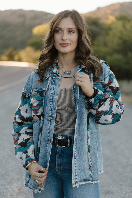 Sterling Kreek Southern Roots Denim Shacket