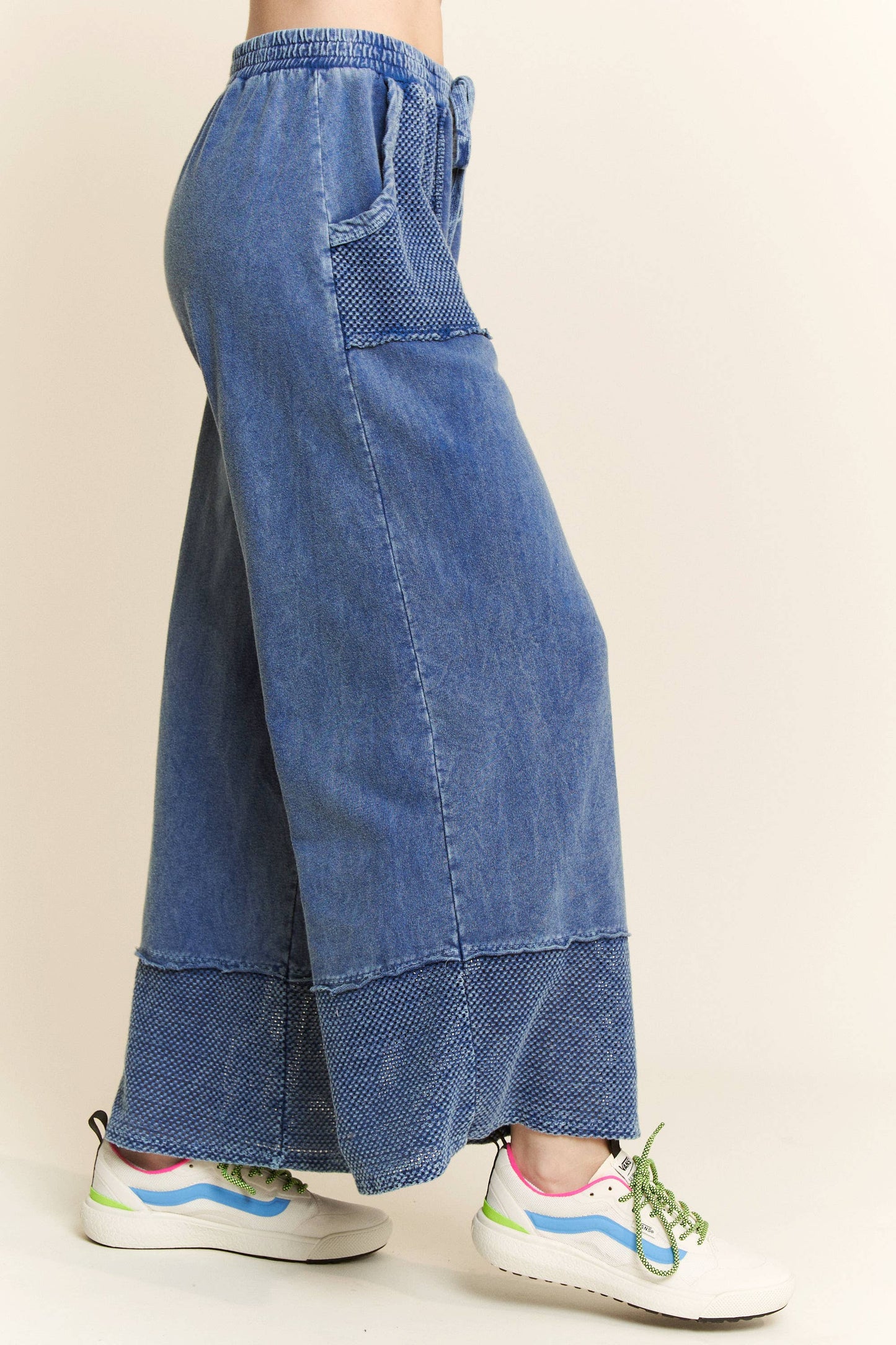 Cobalt Mesh Pants