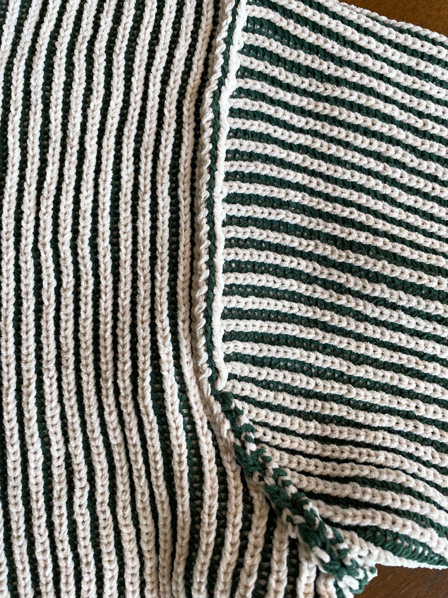 Striped Crewneck - Green