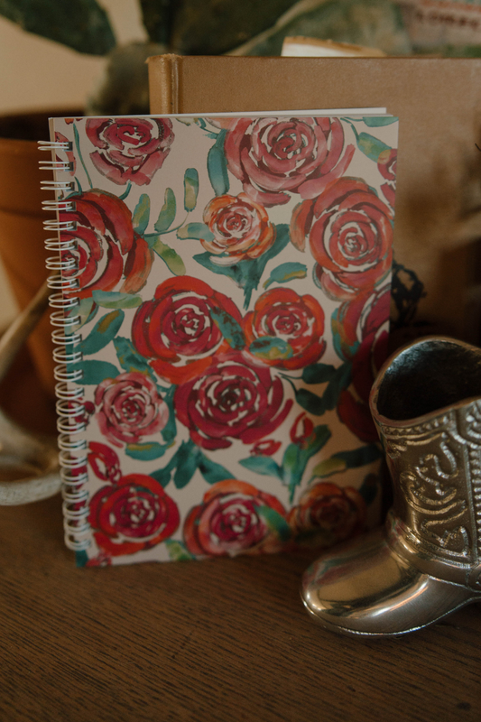 Floral Small Notebook