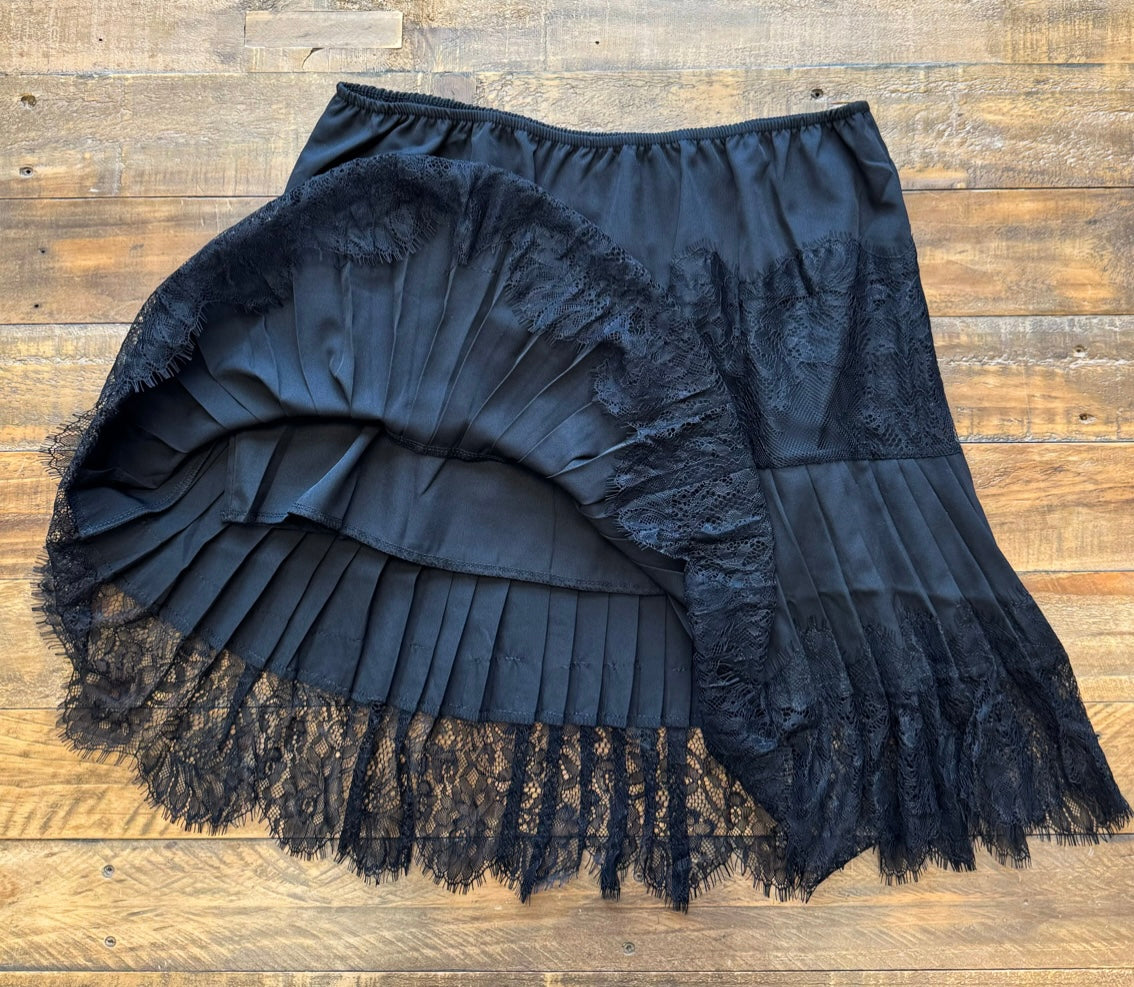 Black Lace Skirt