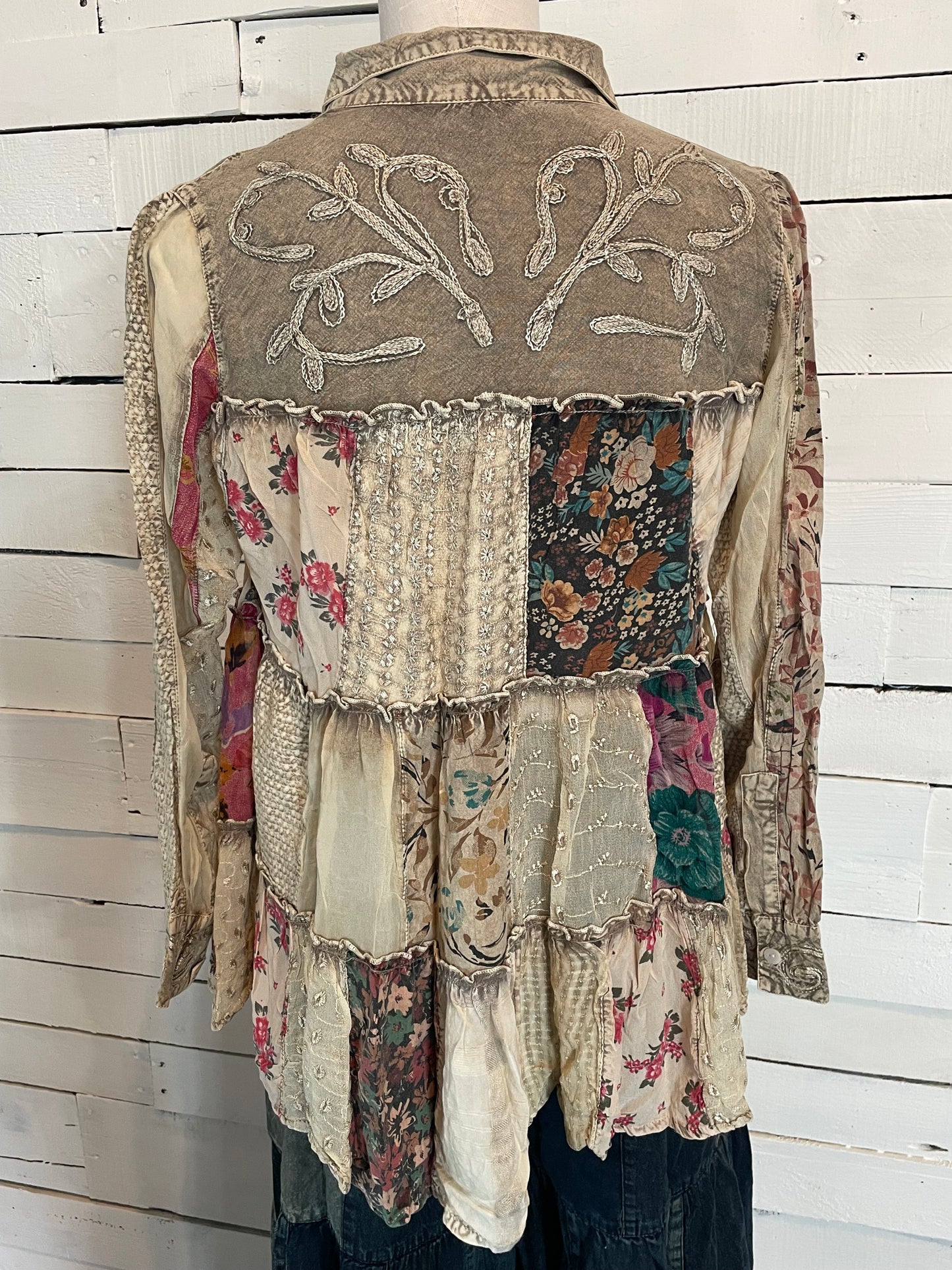 Patchwork Floral Tunic