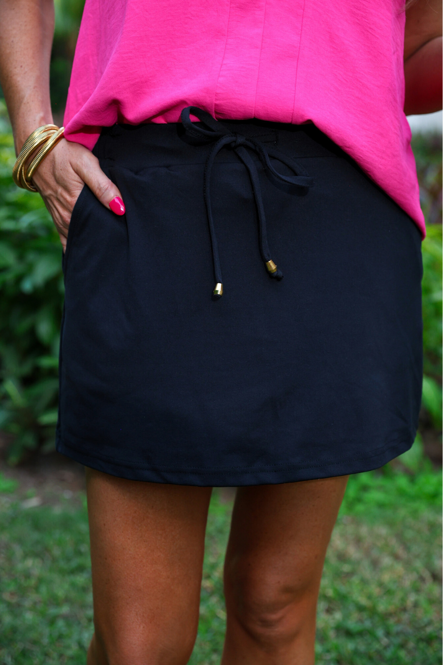Jess Lea After Dark Black Skort