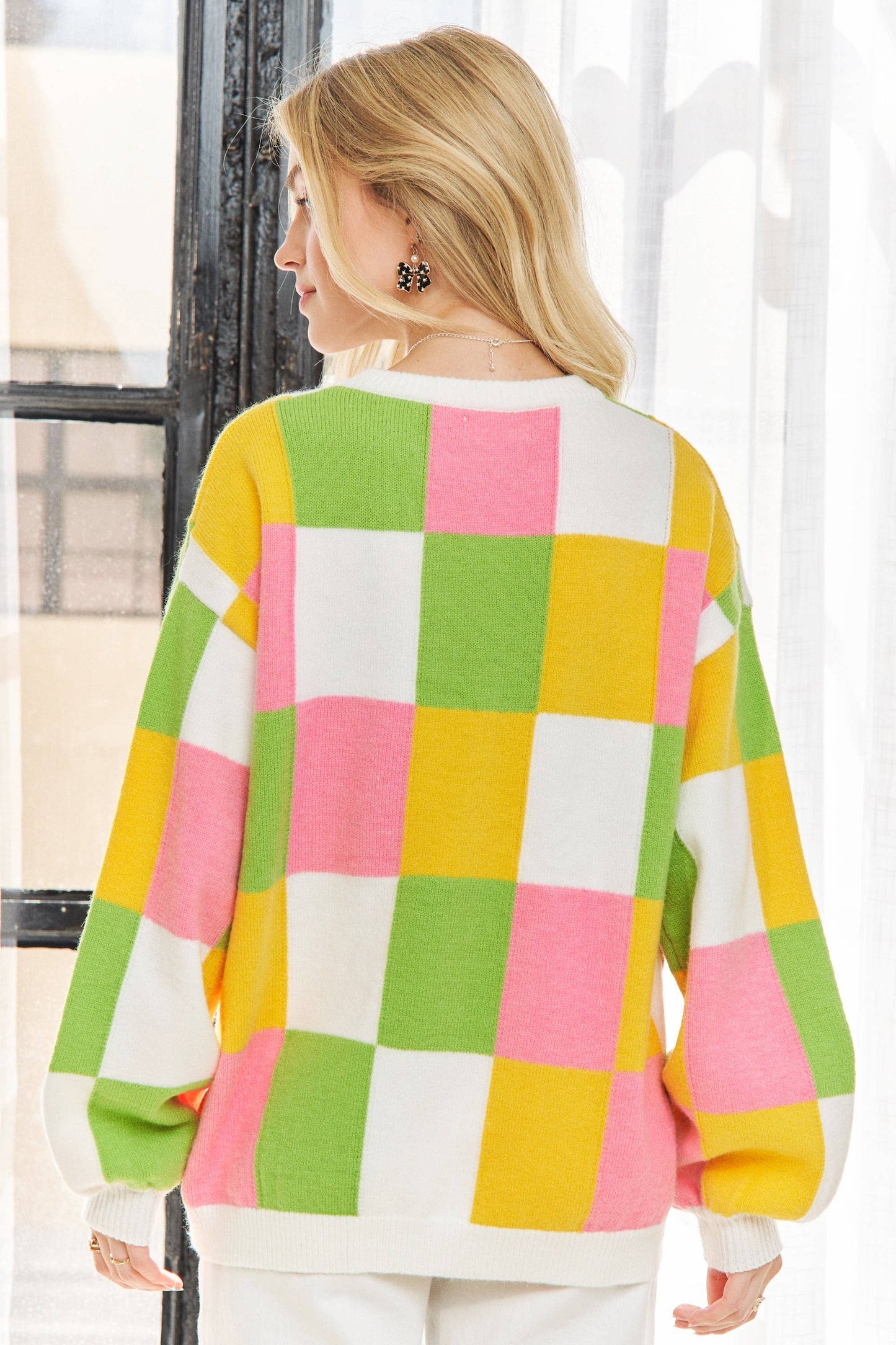 Colorblock Sweater