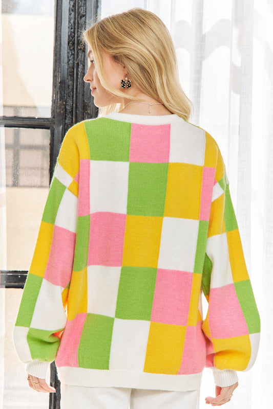 Colorblock Sweater