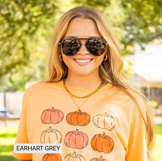 DAX Earhart Aviator Sunglasses Grey - Cheetah Frame with Black Lens