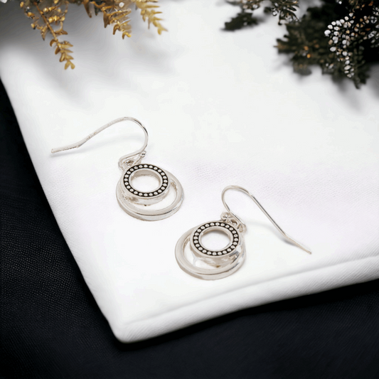 Open Circle Earrings