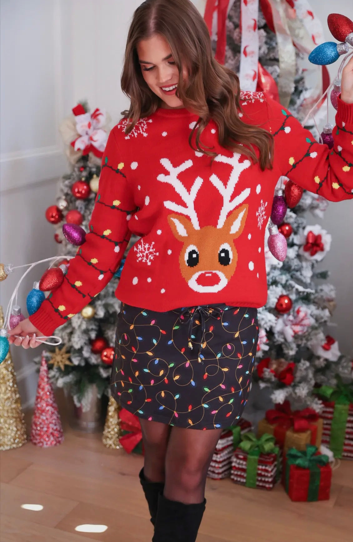 Reindeer Sweater
