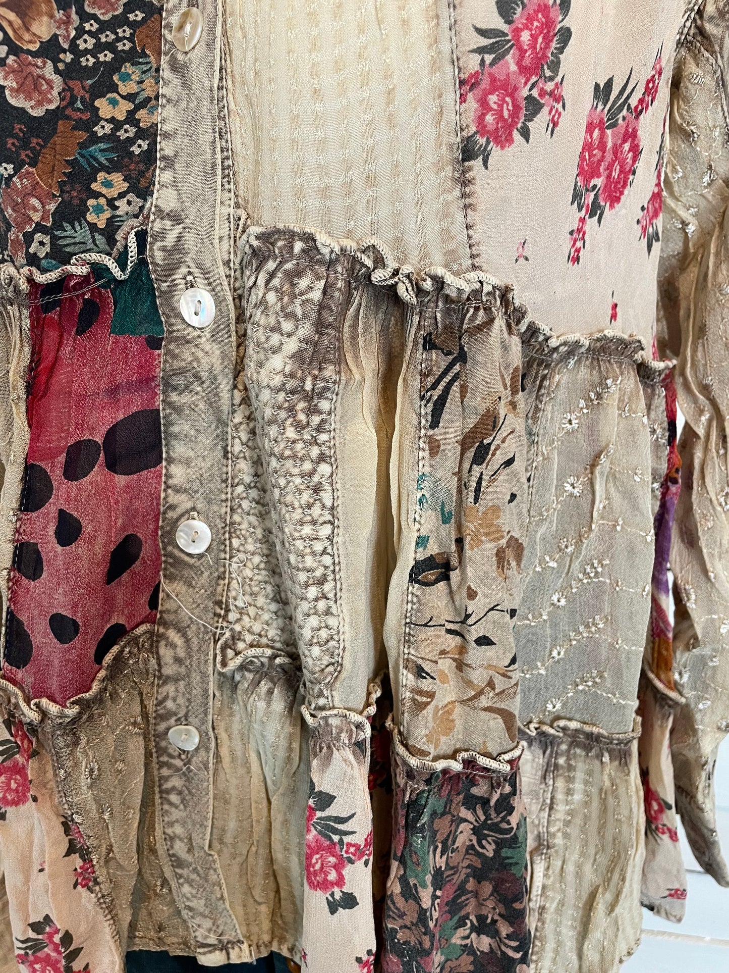 Patchwork Floral Tunic