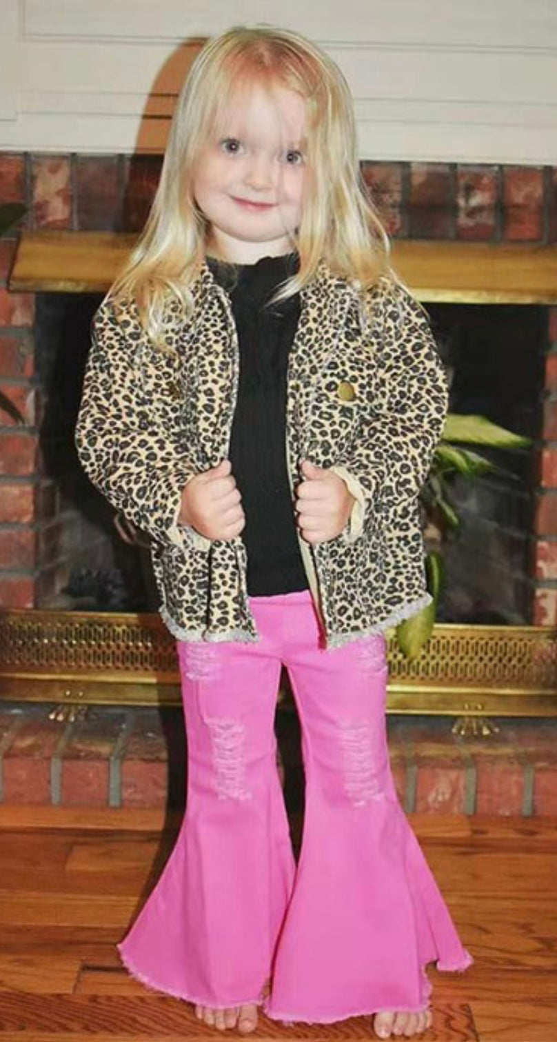 Kids Leopard Jacket