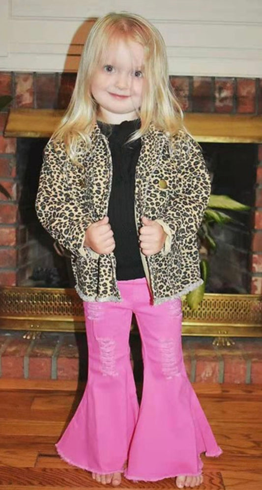 Kids Leopard Jacket
