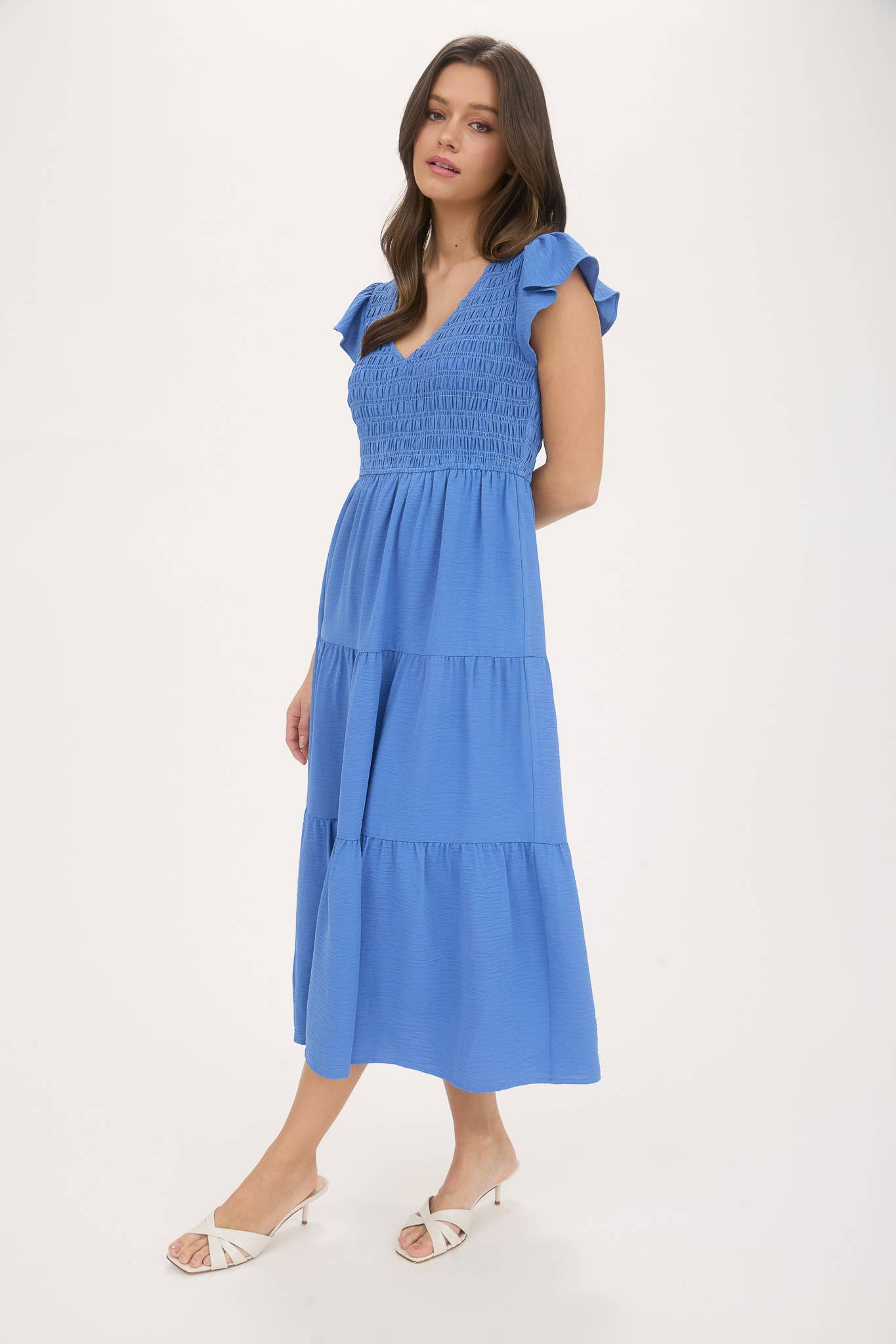 Blue Midi Dress