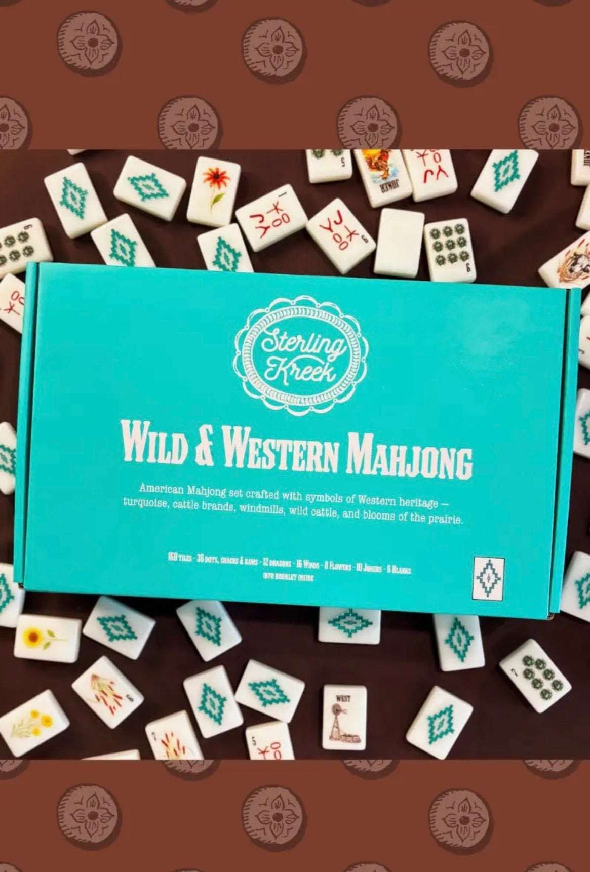 Wild & Western Mahjong Set - Style Junkie Boutique