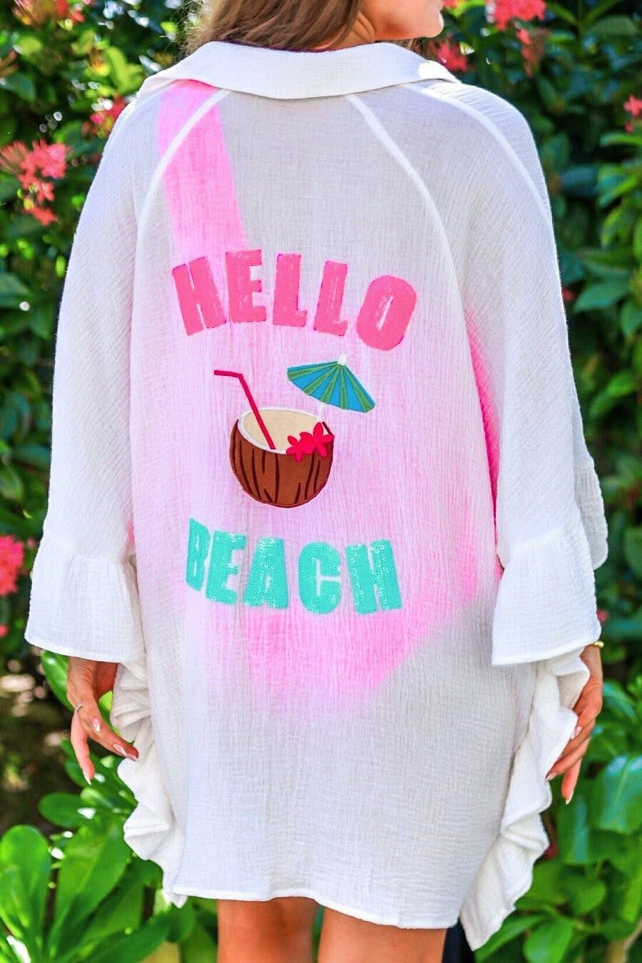 Beach Sequin Cover Up